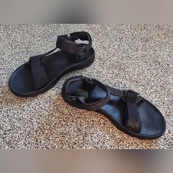Teva M Hydratrek Black Men Trail Water Strap Sandal 1150510-BLK Size 10 - Picture 4 of 12
